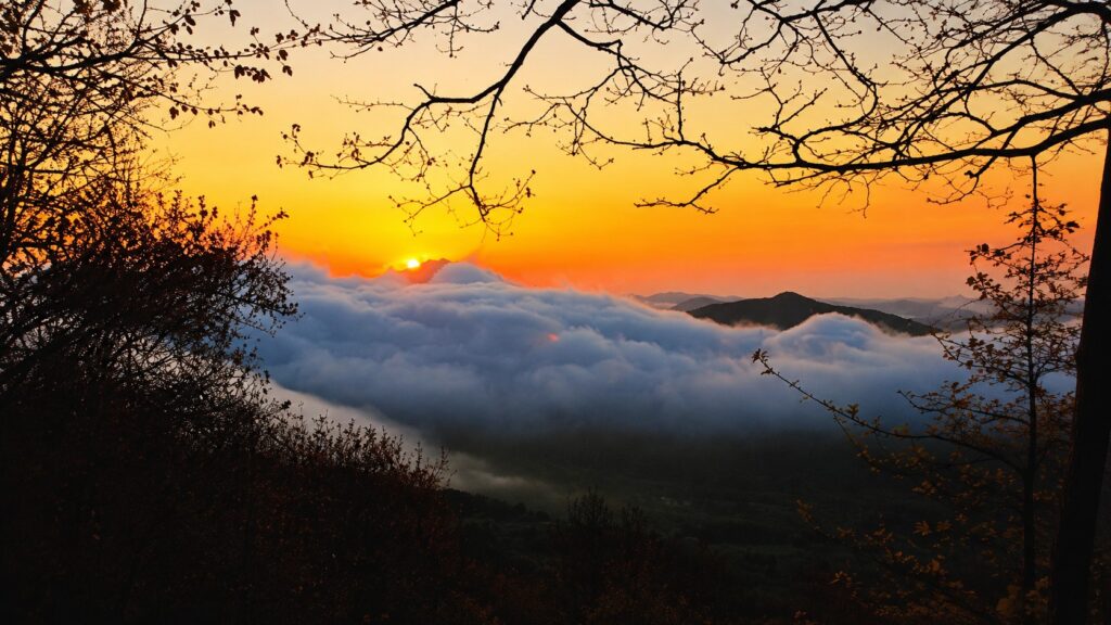 Stone Mountain overlook camping site